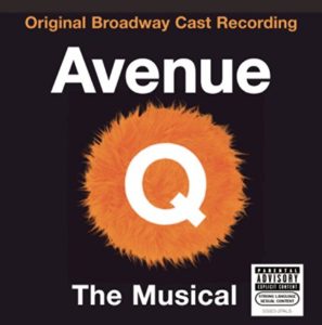 Avenue Q cast recording, best broadway cast albums, theatre nerds
